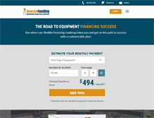 Tablet Screenshot of beaconfunding.com